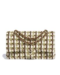 Chanel Classic Handbag A01112 Green
